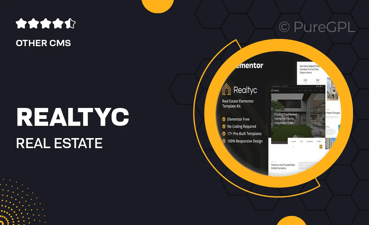 Realtyc – Real Estate Elementor Template Kit