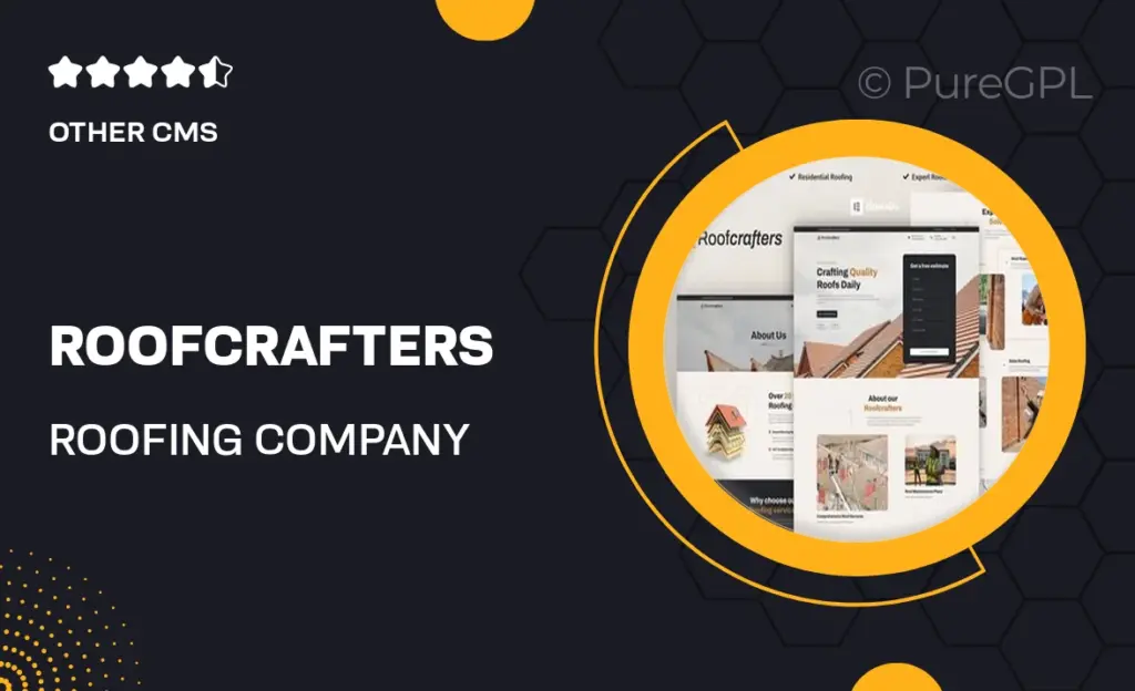 Roofcrafters – Roofing Company Elementor Pro Template Kit 23 Roofcrafters – Roofing Company Elementor Pro Template Kit
