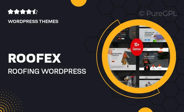 roofex roofing wordpress theme