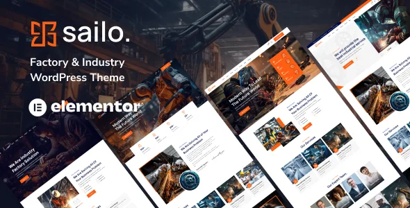 sailo factory industry wordpress theme 1