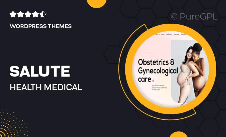 salute health medical wordpress