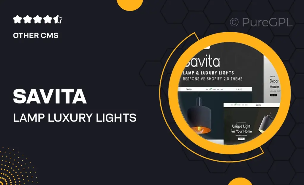 Savita – Lamp & Luxury Lights Responsive Shopify 2.0 Theme 1 Savita – Lamp & Luxury Lights Responsive Shopify 2.0 Theme
