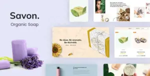 Savon – Handmade Shop WordPress Theme