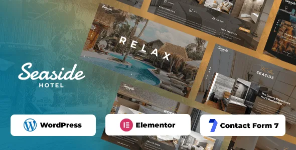 seaside hotel booking wordpress theme 1