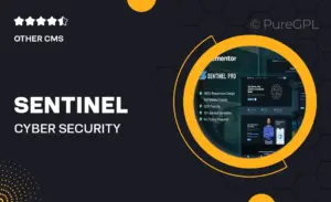 Sentinel – Cyber Security Services Elementor Pro Template Kit