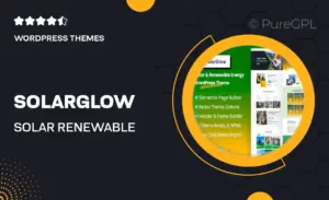 Solarglow – Solar & Renewable Energy WordPress Theme