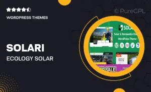Solari – Ecology & Solar Energy WordPress Theme