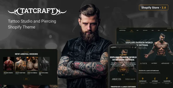 tatcraft tattoo shop shopify theme 1