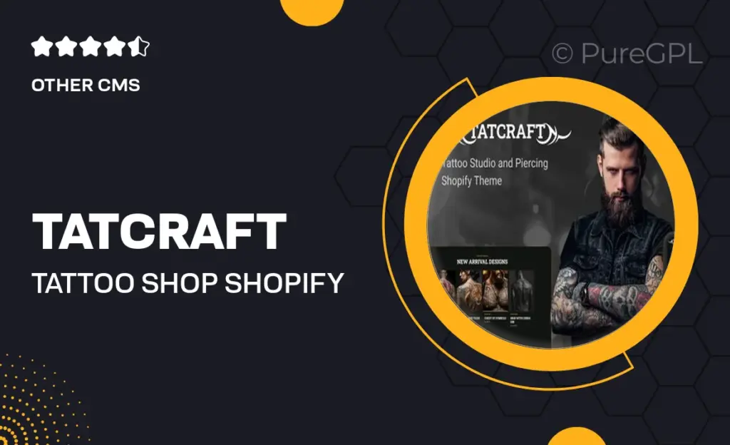 Tatcraft | Tattoo Shop Shopify Theme 11 Tatcraft | Tattoo Shop Shopify Theme