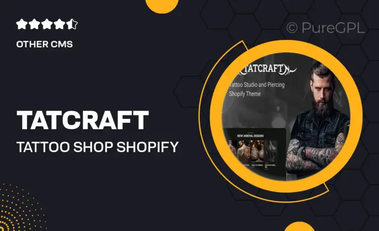 tatcraft tattoo shop shopify theme