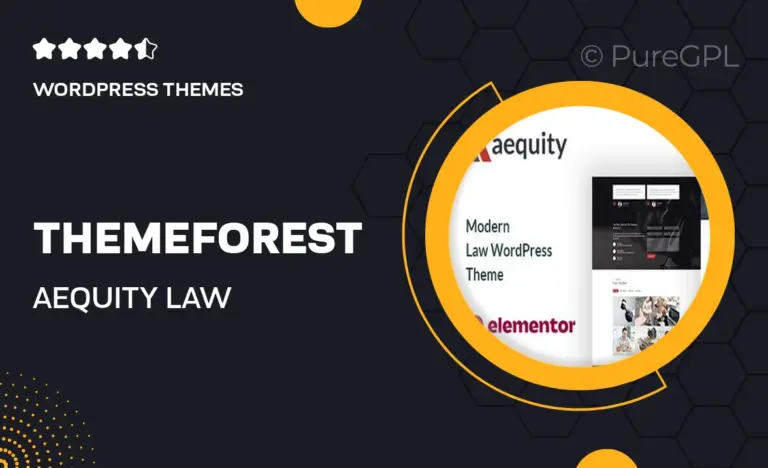 themeforest aequity law wordpress theme