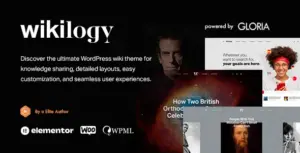 Wikilogy | Wiki & News Theme