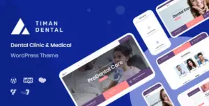 Timan – Dental Clinic WordPress Theme