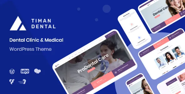 Timan – Dental Clinic WordPress Theme