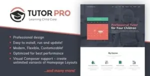 Tutor Pro – Education WordPress Theme