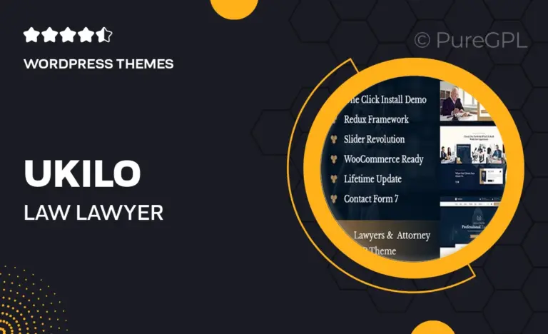 ukilo law lawyer wordpress theme