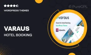 Varaus – Hotel Booking WordPress Theme