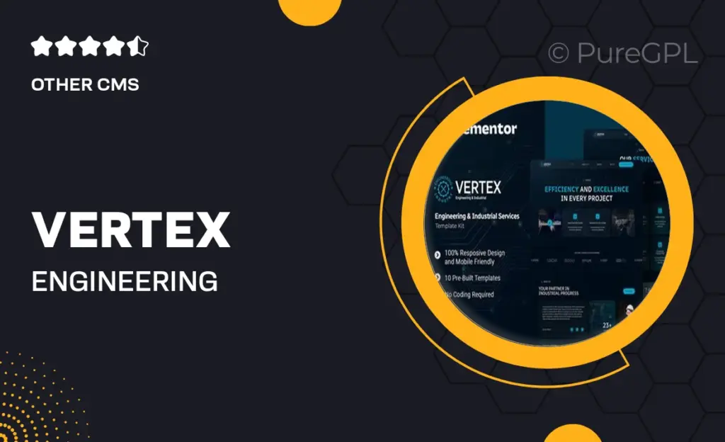 Vertex – Engineering & Industrial Services Elementor Template Kit 29 Vertex – Engineering & Industrial Services Elementor Template Kit