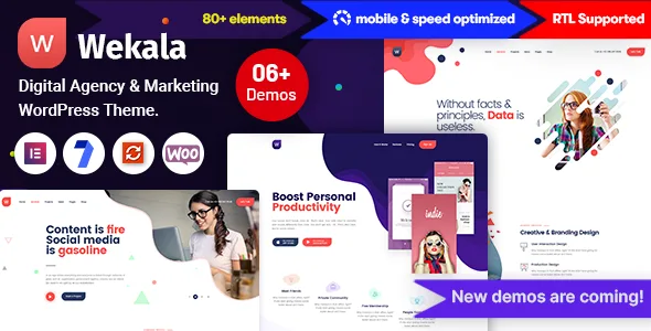 wekala digital agency marketing wordpress theme 1