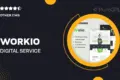 Workio – Digital Service & Creative Portfolio Elementor Template Kit