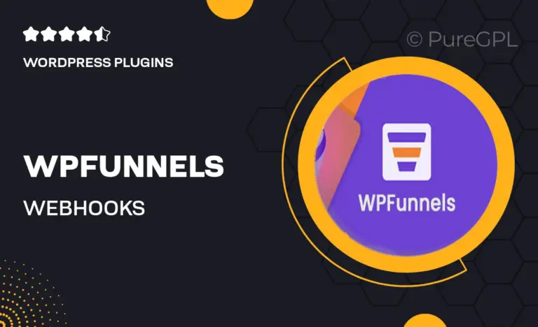 wpfunnels webhooks