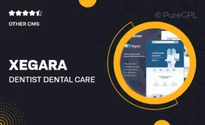 Xegara – Dentist Dental Care Elementor Template Kit