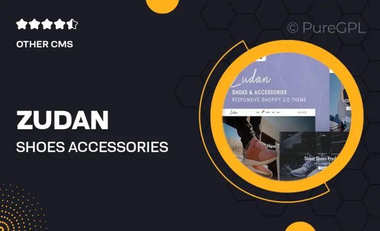 zudan shoes accessories responsive shopify 2 0 theme