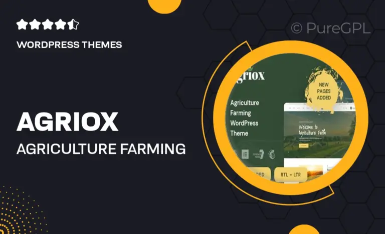 agriox agriculture farming wordpress theme
