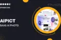 Aipict – Saas AI Photo Editor Website Elementor Pro Template Kit