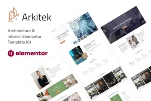 Arkitek – Architecture & Interior Elementor Template Kit