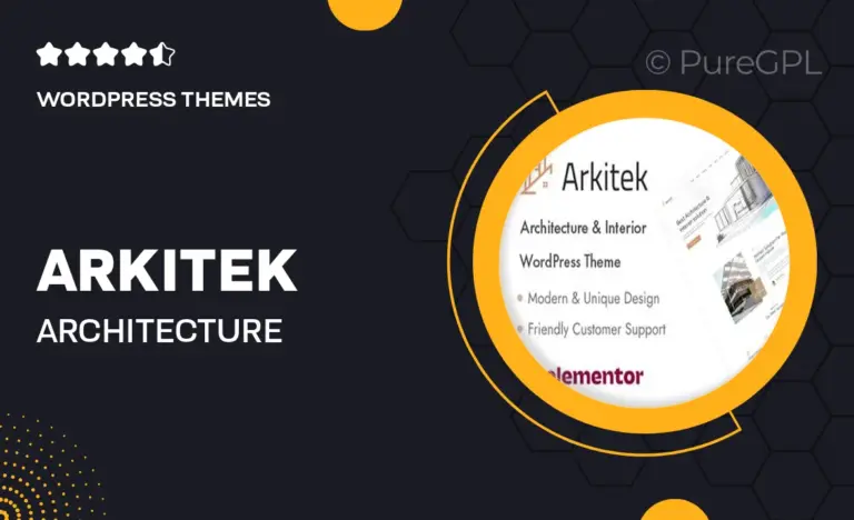 arkitek architecture interior wordpress theme