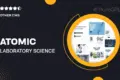 Atomic – Laboratory & Science Research Elementor Template Kit