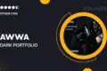 Awwa – Dark Portfolio Elementor Template Kit