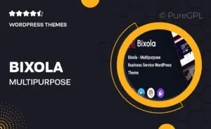Bixola – Multipurpose Business Service WordPress Theme