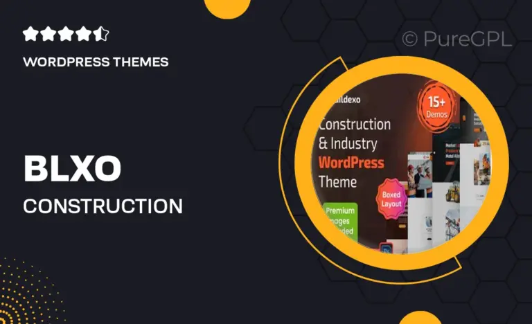 blxo construction wordpress theme