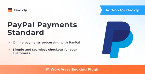 bookly paypal payments standard add on