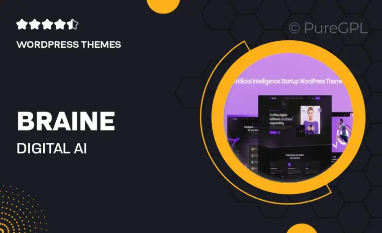 braine digital ai wordpress theme