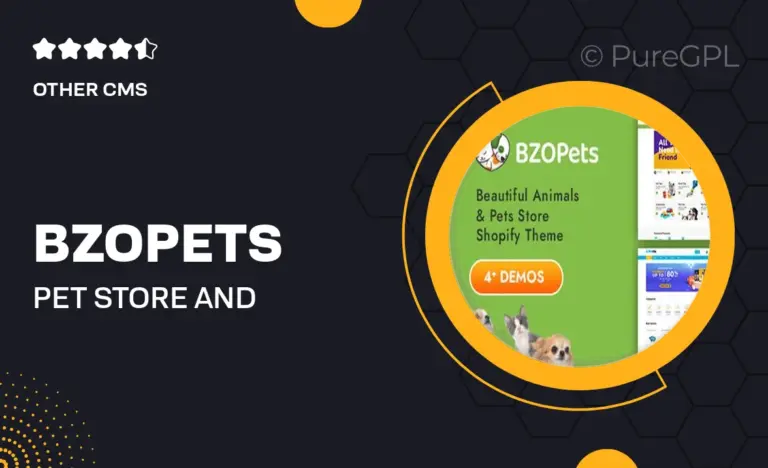 bzopets pet store and supplies shopify 2 0 theme