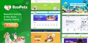 BzoPets – Pet Store and Supplies Shopify 2.0 Theme