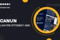 Canun – Lawyer Attorney and Law Firm Elementor Template Kit