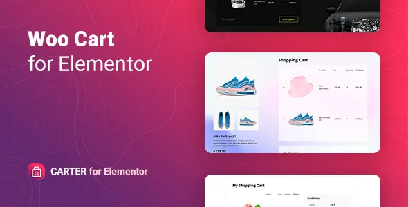 carter advanced woocommerce cart for elementor 1
