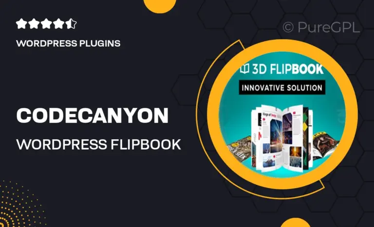 codecanyon wordpress flipbook
