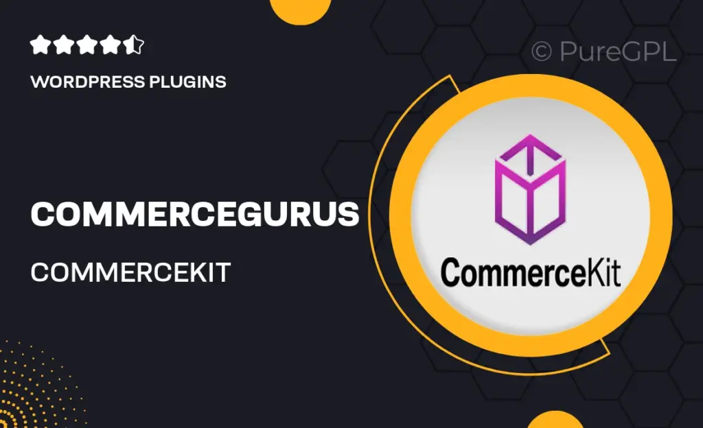 CommerceGurus CommerceKit 16 CommerceGurus CommerceKit
