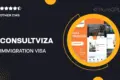 Consultviza – Immigration & Visa Consulting Elementor Template Kit