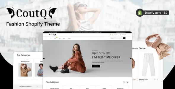 coutq women fashion shopify theme 1