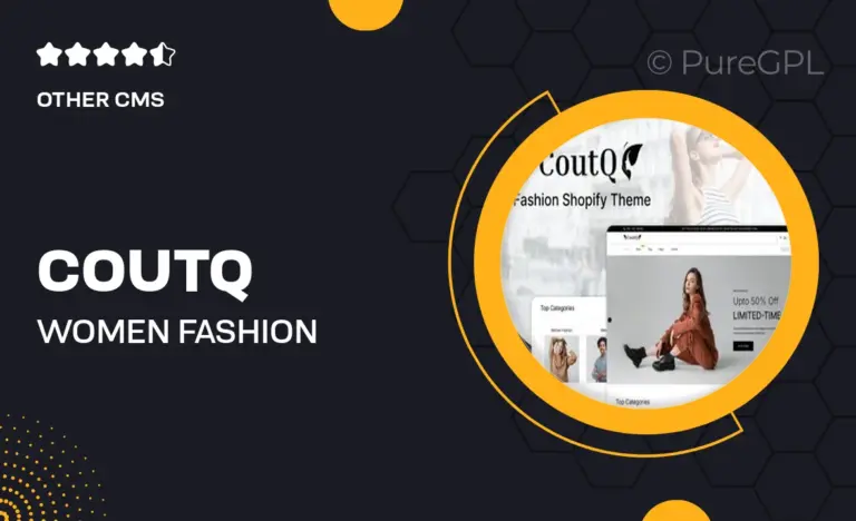 coutq women fashion shopify theme