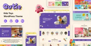 Cutie – Children School, Toys Store Theme