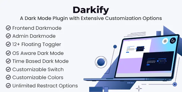 darkify wordpress dark mode plugin 1