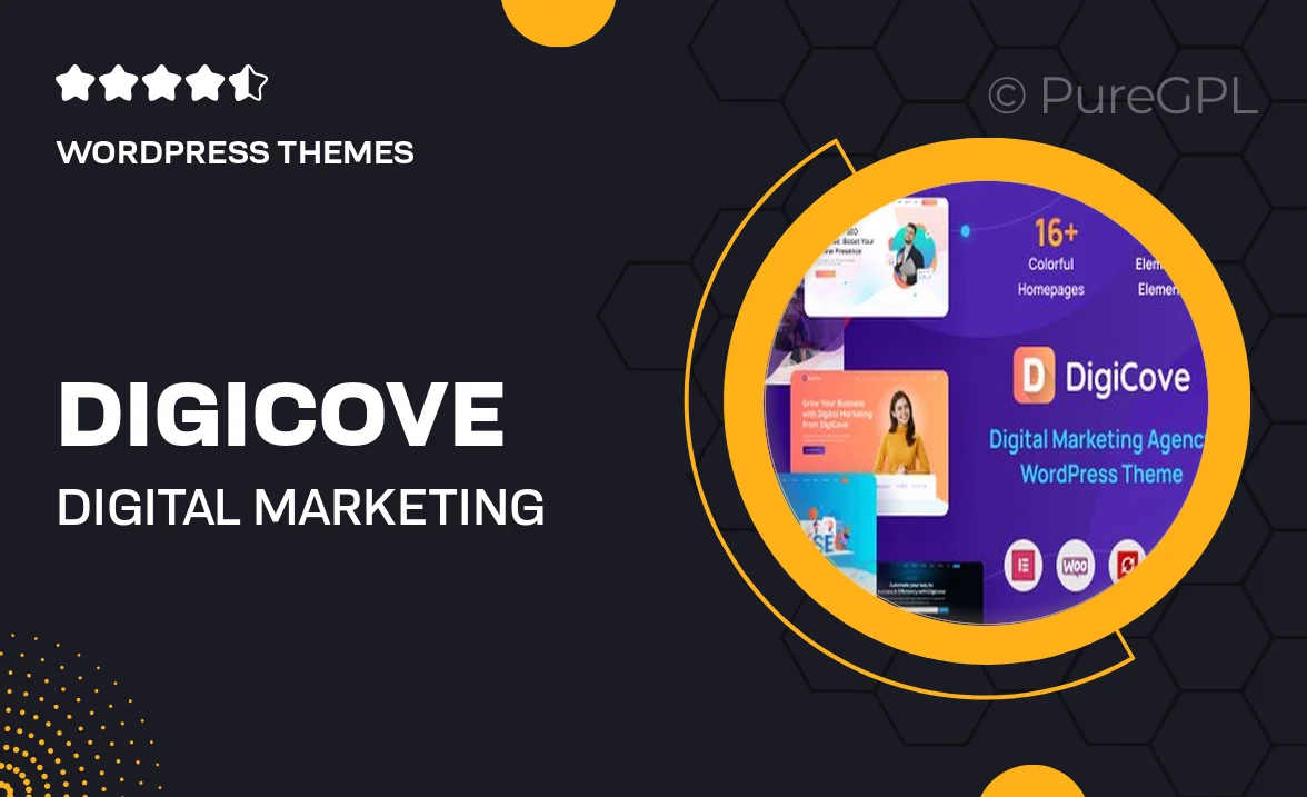 Digicove – Digital Marketing Agency WordPress Theme