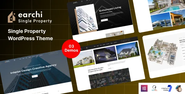 Earchi – Real Estate & Single Property WordPress Theme